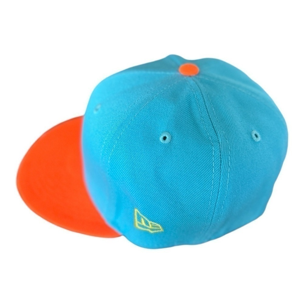 Men's New Era Los Angeles Dodgers 1978 World Series Vice Highlighter 59FIFTY Hat - Picture 4 of 8